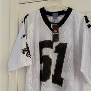 New Orleans Autographed Saints White Jersey